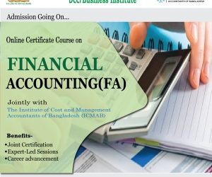 Admission is going on for the Online Certificate Course on ‘Financial Accounting (FA)’.