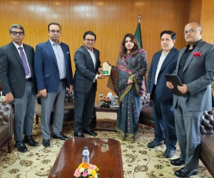 DCCI President made courtesy call on State Minister for Foreign Affairs