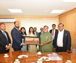 Dhaka Chamber business delegation met Industry Minister of West Bengal