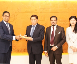 DCCI Acting President called on Ambassador of Kyrgyzstan