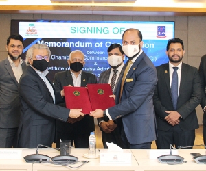 DCCI singed Memorandum of Cooperation with IBA, University of Dhaka